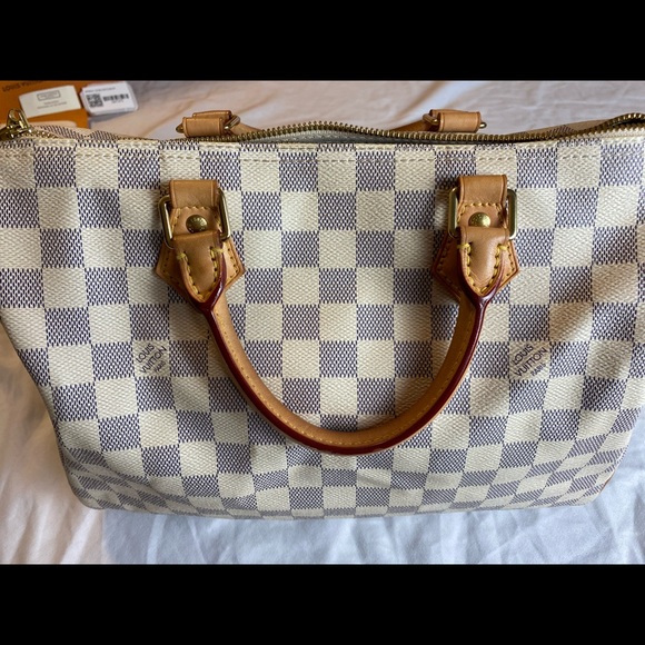 🎈SOLD🎈💎 Louis Vuitton Speedy 30 Damier Azur B - Picture 3 of 16